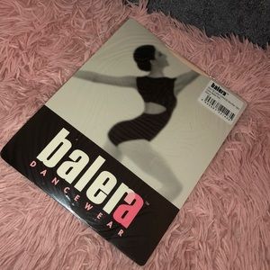 Pink ballet tights